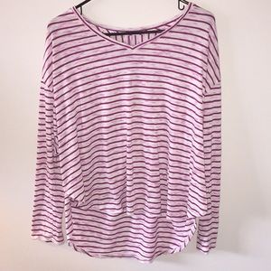 faded glory XXL long sleeve stripes shirt